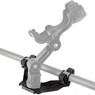 YakAttack DoubleHeader Track Mount with Dual RotoGrip Paddle Holders-In Use with Rod Holder (not included)