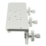 Cisco Pro Trac Downrigger Lund Mount side view of lund mount showing stainless steel screws