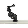 YakAttack Articulating Camera Mount with Go Pro adapter on track (track not included) 