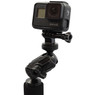 YakAttack PanFish Portrait Pro Camera Mount showing in use (GoPro not included)