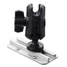 Accessory mount placed on YakAttack ScrewBall Ball Mount on track, not included