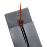 Anglers Image Magnetic Fly Threader showing leader tied on fly, not included