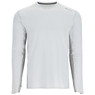 Simms Men's SolarFlex Crewneck color Sterling Cinder