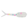 ADK Custom Jigs Ice Fluke Plastic Soft Baits color Wonder Bread
