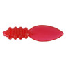 Eurotackle Micro Finesse Leech Soft Bait color Red Black Flake