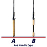 Dobyns XTASY Casting Rod handle comparison chart