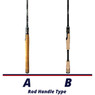 Dobyns XTASY Spinning Rod handle comparison chart