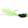 Widow Maker Lures Tungsten Shimmer Jig color Lime/Black
