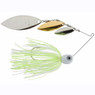 Accent Jacob Wheeler Triple Shaddy Spinnerbait color Pearl Chartreuse White