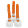 Pro-Cure Bait Magnum Injector Caps With Needles image includes 3 capped needles