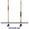 Shimano Compre Float Rod handle comparison chart