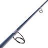 Fenwick Elite Salmon & Steelhead Spinning Rod close up of titanium guide frames with super thin zirconia inserts