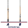 Temple Fork Outfitters Steeldriver Spinning Rod handle comparison chart