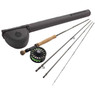 Redington Wrangler Fly Outfit kit in 4 sections with Crosswater Reel, RIO fly line and carrying case