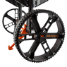 YakAttack Tow-N-Stow Scupper Cart 3-Piece BeadLoc wheel design with durable and grippy rubber thread