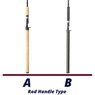 Lamiglas X-11 Salmon & Steelhead Casting Rod handle comparison chart