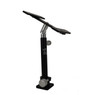 Cornfield Telescoping Double Monitor Swivel Mount Left Side View