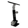 Cornfield Telescoping Single Monitor Swivel Mount angled side view