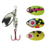 Hofmann's Easy Clip & Spin Spinner Lure Trout Skinz I with nickel blade and the included three additional blade colors