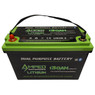 Amped Outdoors 12v 130AH Dual Purpose Lithium Battery—Heated