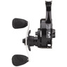 13 Fishing FreeFall Ghost Aluminum Inline Reel left hand retrieve rear profile