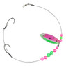 Eye-Fish Premium Single Willow Blade Worm Harness color Watermelon-Copper Back
