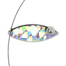 Eye-Fish Premium Single Willow Blade Worm Harness example of silver back