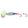 PK Lures Pro Series Dakota Disc Live Bait Spinner Rig color Silver Metallic