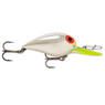 Storm Original Wiggle Wart Crankbait color Metallic Silver Chartreuse Lip