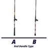 St. Croix Mojo Musky Casting Rod handle comparison chart