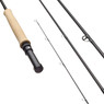 Sage Sense Euro Nymphing Fly Rod four piece color Stealth Grey showing handle, guide, and tip sections