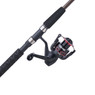 Shakespeare Ugly Stik GX2 Spinning Combo model USGXSP661MH/40CBO closeup of handle, reel seat and reel