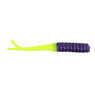 Ol' Blue Tackle Fluke Soft Bait color Purple Chartreuse