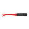 Ol' Blue Tackle Fluke Soft Bait color Black Red