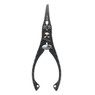 FishUSA Premium Split Ring Pliers closed, featuring an ergonomic handle and locking mechanism