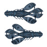 6th Sense Congo Craw color Black N Blue