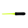 BaitFuel NanoSnak 2 in. Pintail Swimbait Crappie in Black Chartreuse with high-contrast colors for crappie and panfish.