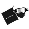 Bassmooch M5 Tournament Face Mask color Black with included carrying pouch 