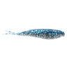 BrushPile Jigs Zipper Soft Bait color Blue Diamond