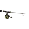 13 Fishing Surge Ice Fishing Combo close up of handle and reel