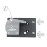 Brew City Extension Plate #000-1008 top view assemble with track and CT360 base not included