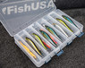 FishUSA Flagship Stickbait & Crankbait Box open in use (baits not included)