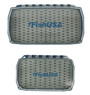 FishUSA Flagship Magnetic Fly Boxes closed showing large and medium