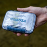 FishUSA Flagship Dual Sided Fly & Jig Box in use closed (fly's not included)
