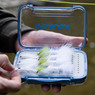 FishUSA Flagship Dual Sided Fly & Jig Box in use open (fly's not included)