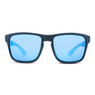 Optic Nerve Rumble Zaldaingerous Polarized Sunglasses color Black - Amber Lens - Blue Mirror front facing
