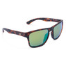 Optic Nerve Rumble Zaldaingerous Polarized Sunglasses color Tortoise - Amber Lens - Green Mirror