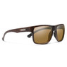 Suncloud Eyewear Rambler Polarized Sunglasses color Blackened Tortoise - Polarized Brown