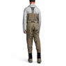 Sitka Gear Crosscurrent Zip GTX Stockingfoot Chest Wader back on model boots not included