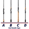 13 Fishing Jinx Spinning Rod handle comparison chart
